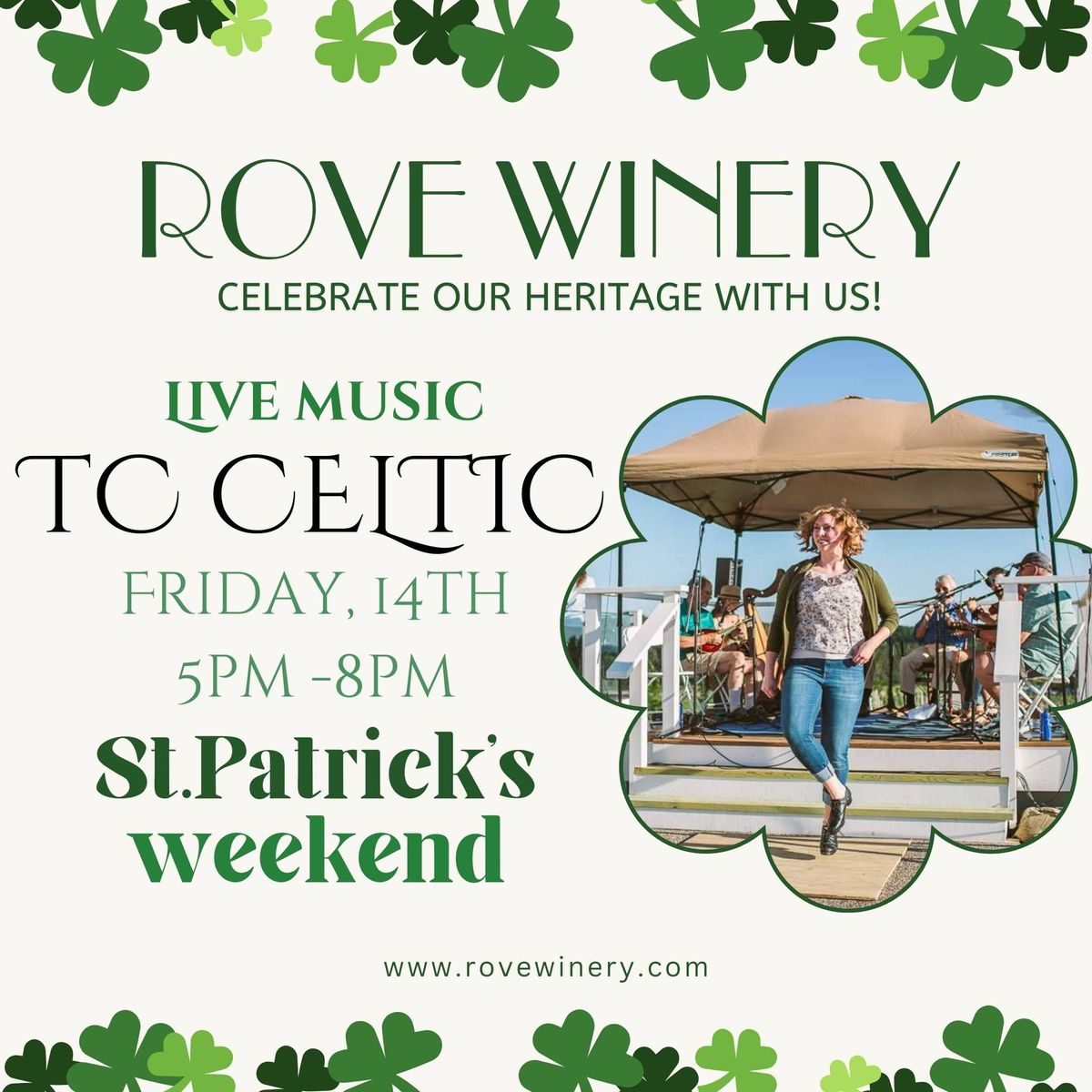 TC Celtic LIVE MUSIC - St. Patrick's Weekend