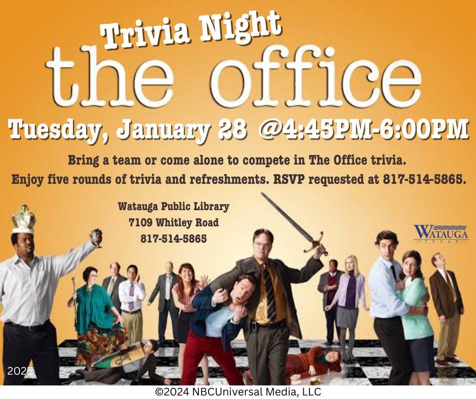 The Office Trivia Night