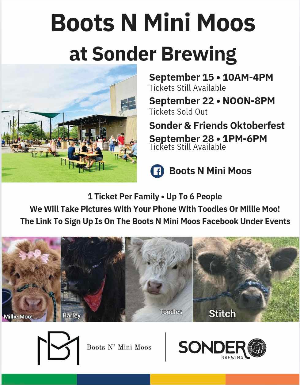 Brews & Moo's- at Sonder Brewing