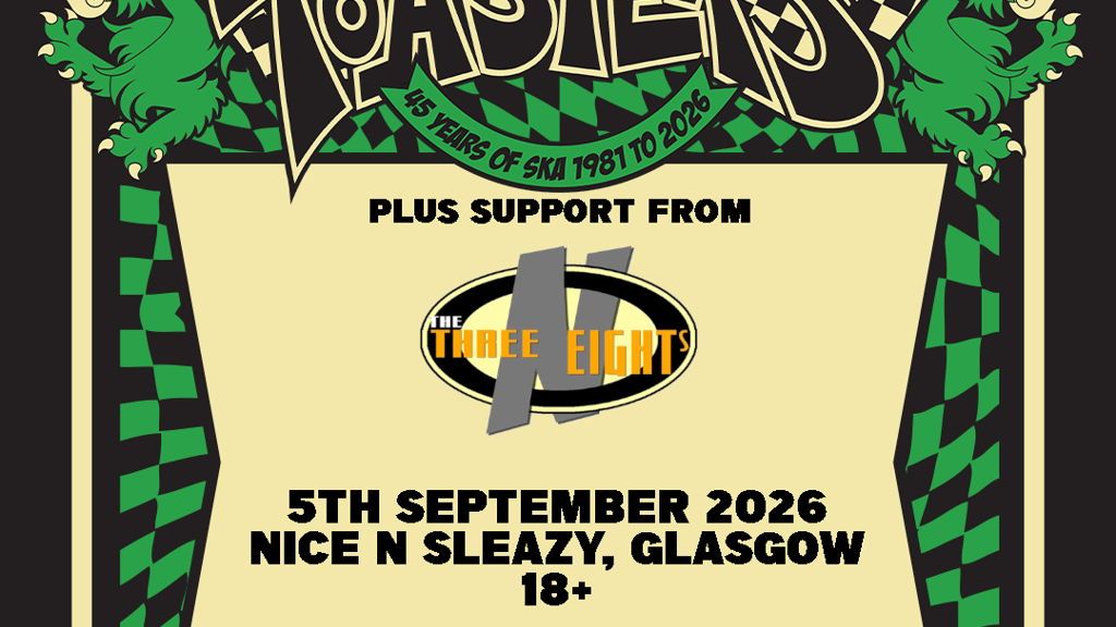 The Toasters - 45 Years of Ska - Glasgow