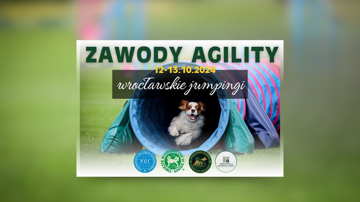 Zawody Agility - Wroc\u0142awskie Jumpingi