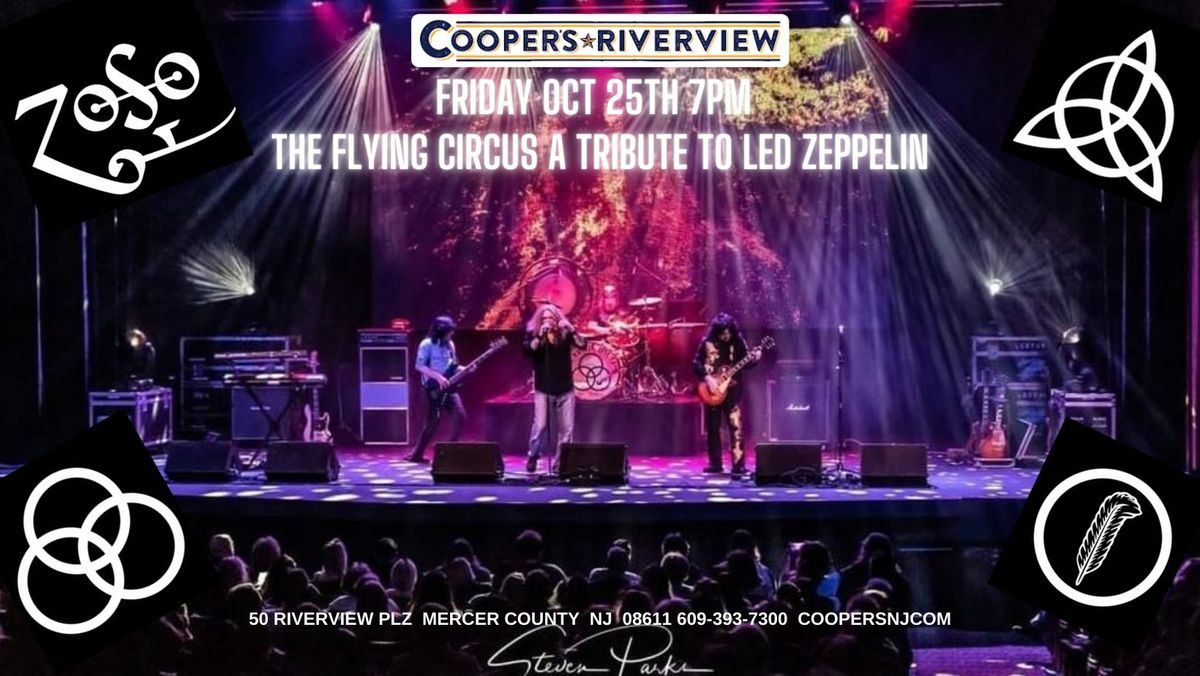 Led Zeppelin Tribute The Flying Circus at Cooper's!