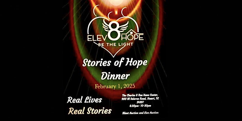 Stories of Hope- Elev8hope \u201cLIVE\u201d  testimony 