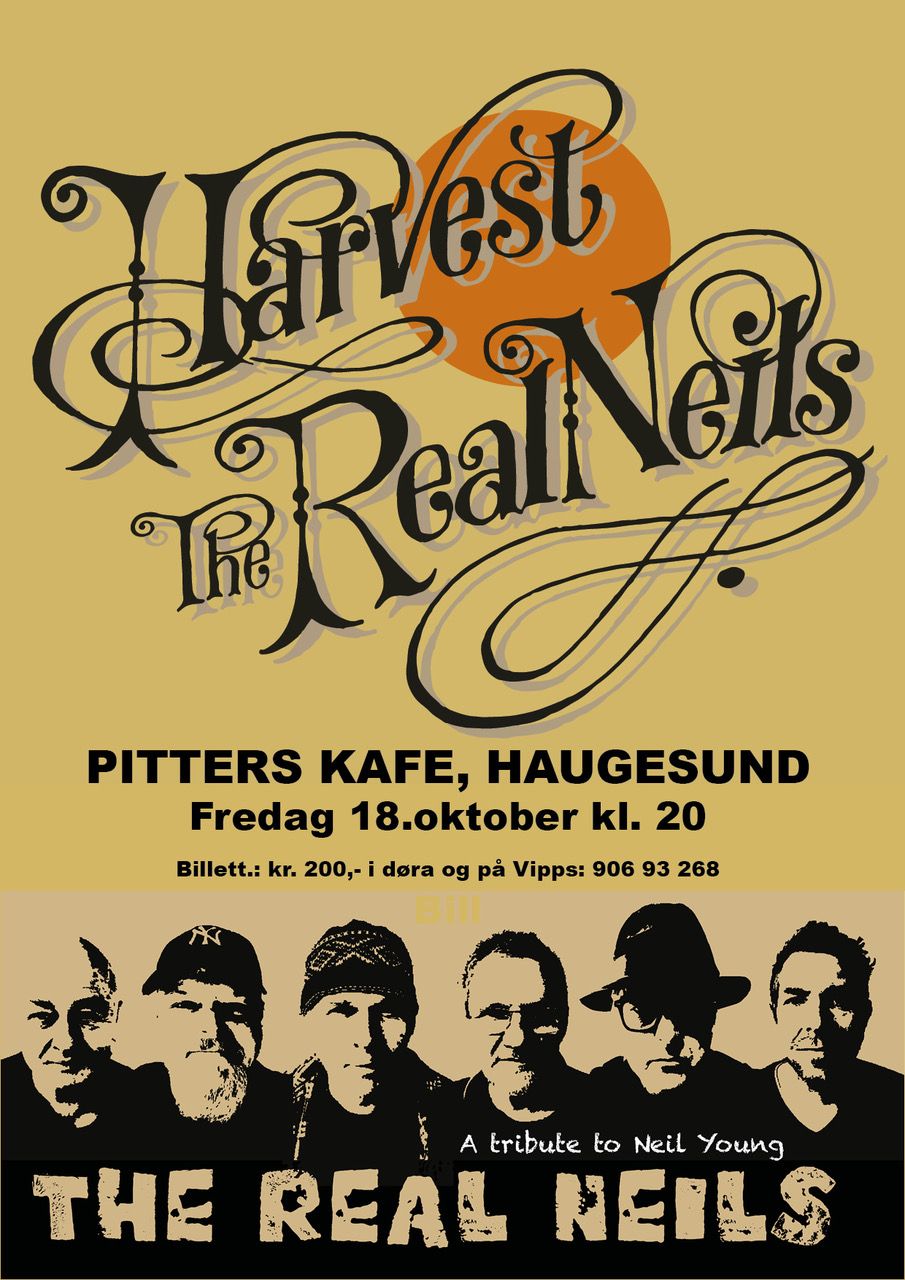 THE REAL NEILS \/\/ Neil Young tribute-band p\u00e5 Pitters