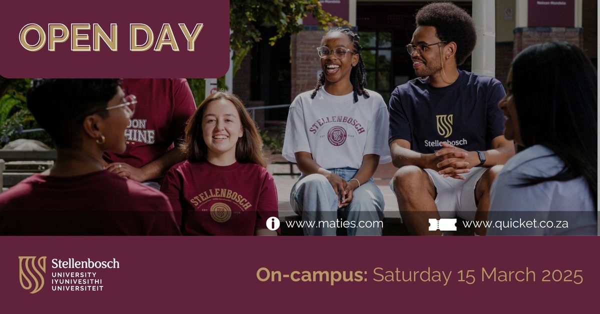 On-campus SU Open Day: Saturday 15 March 2025