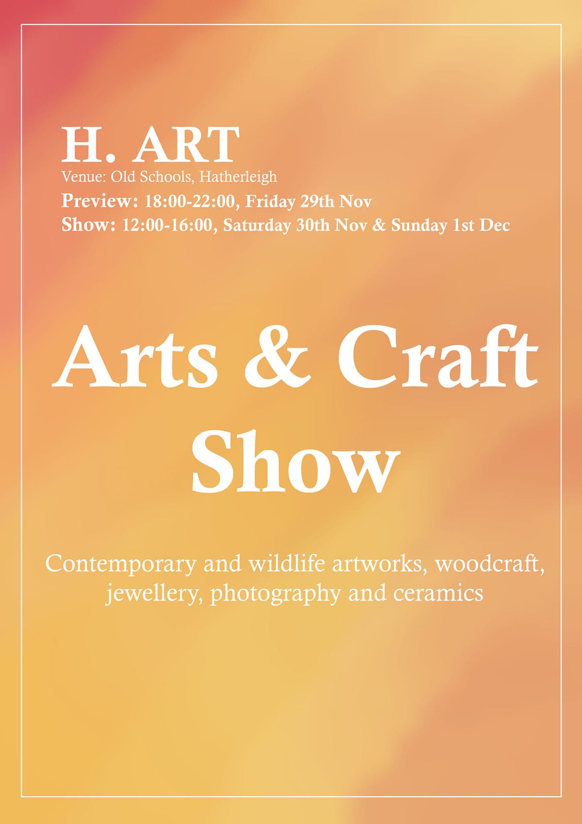 Autumn Arts and Craft Show