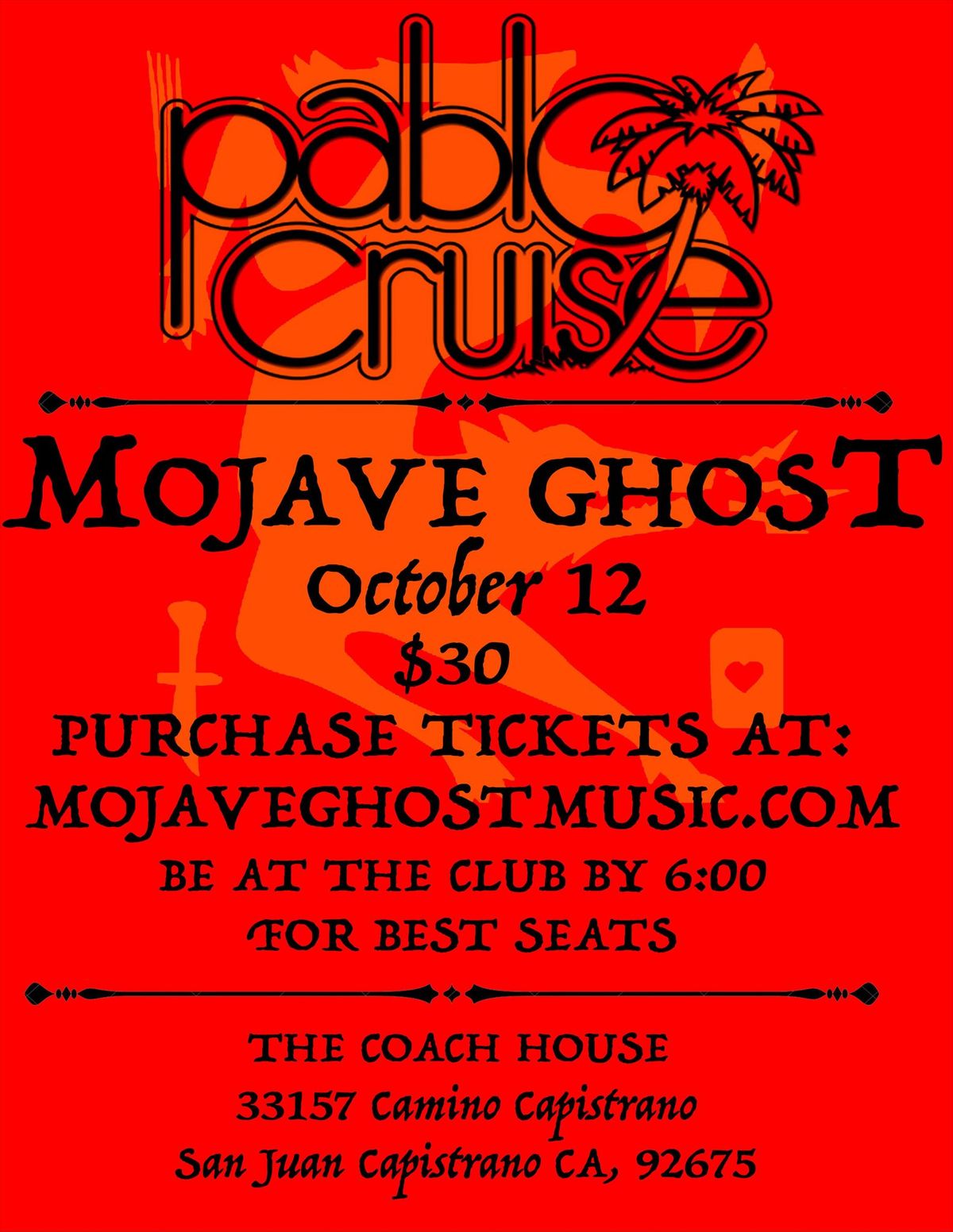 Mojave Ghost w\/ Pablo Cruise