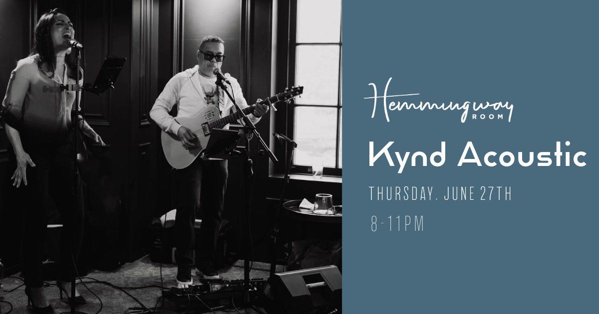 Live Music - Kynd Acoustic