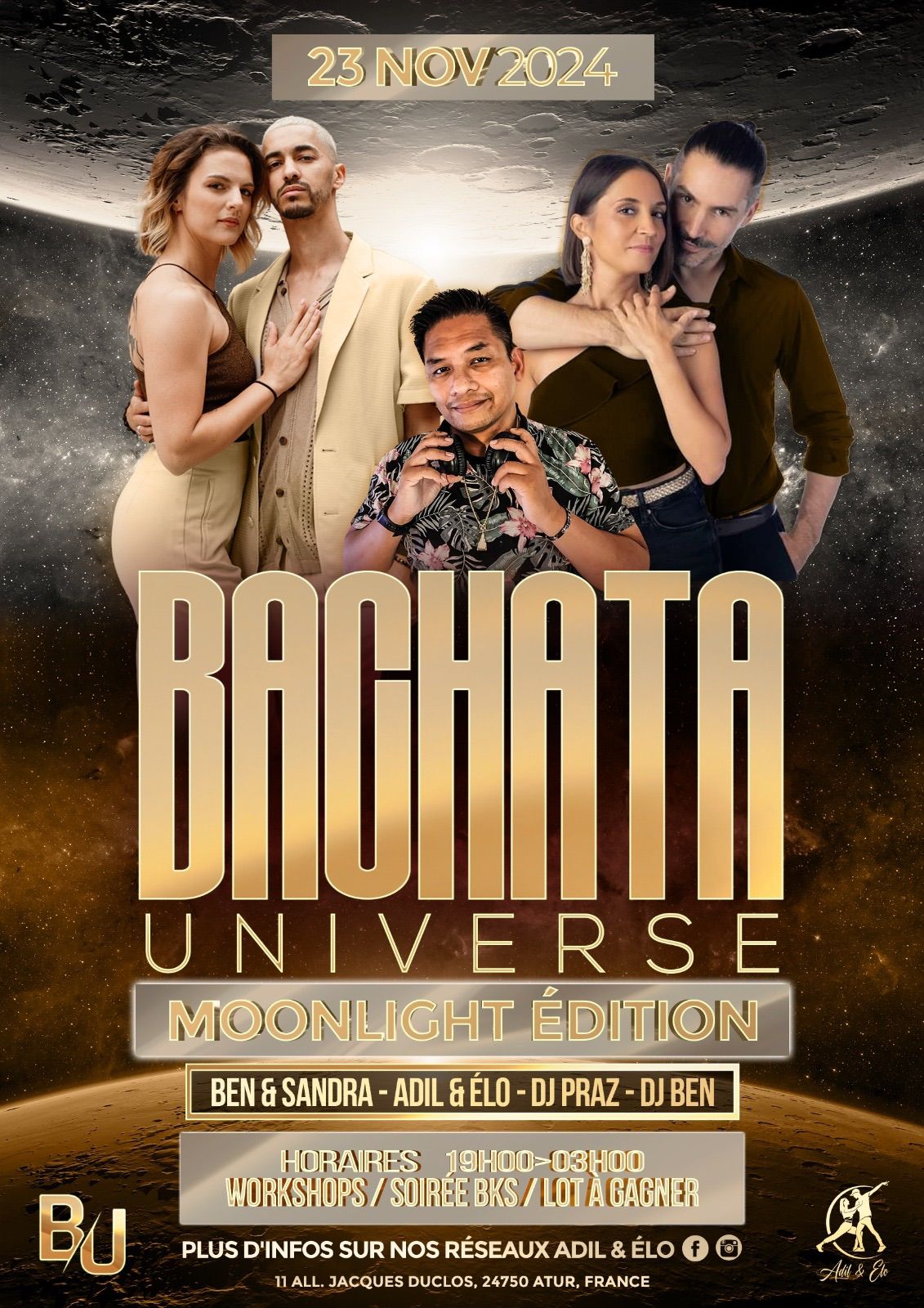 \ud83c\udf0cBachata universe\ud83c\udf0cMoonlight edition\ud83c\udf15