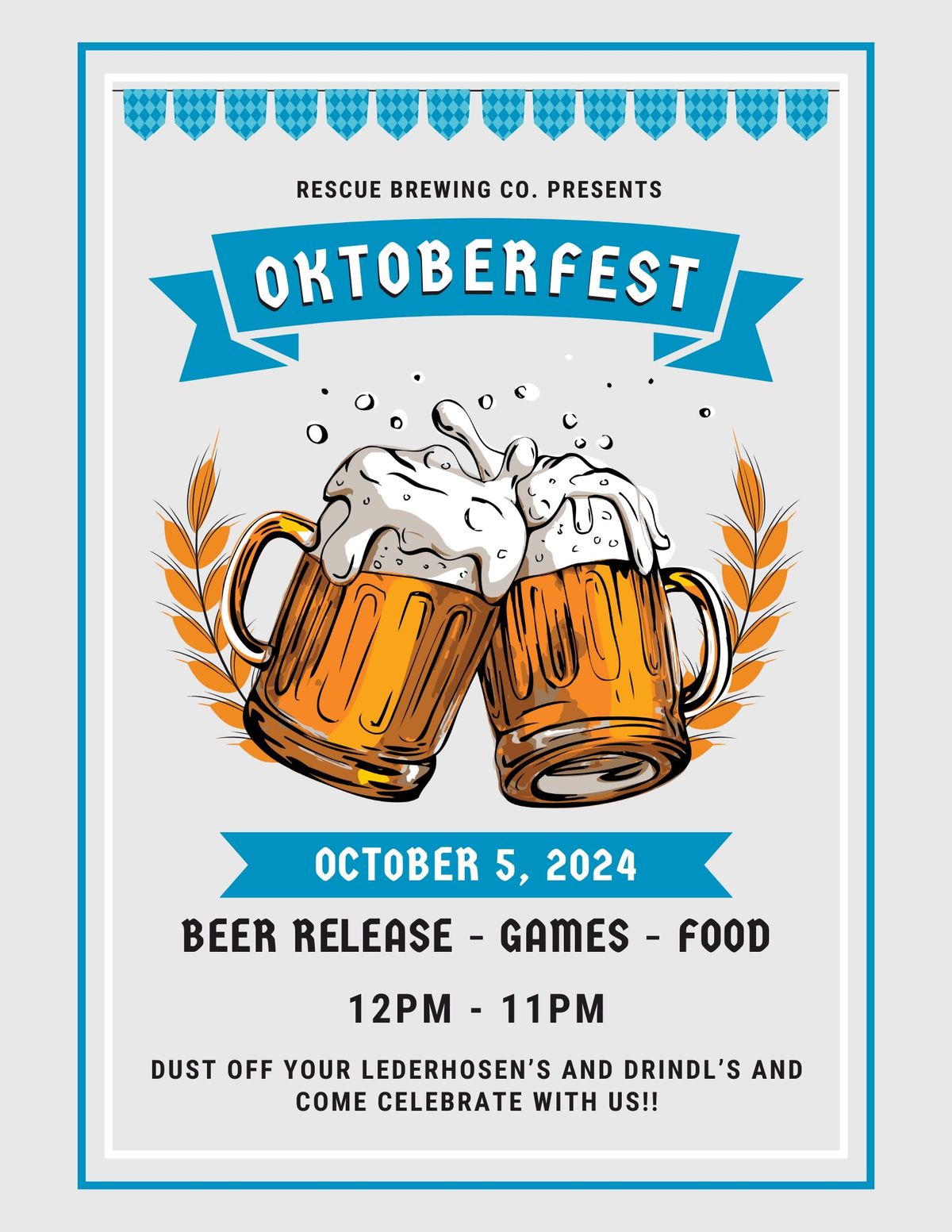 Rescue Brewing Co. Annual Oktoberfest