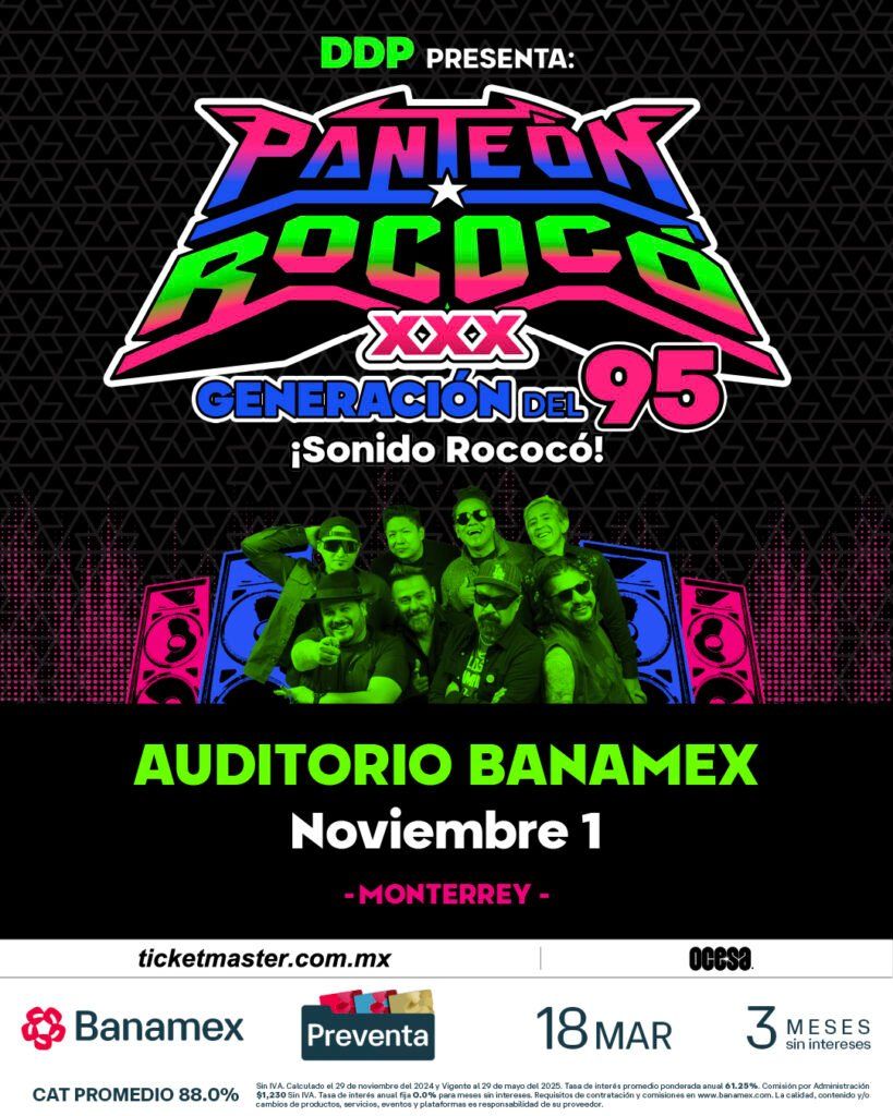 Panteon Rococo Monterrey Tickets