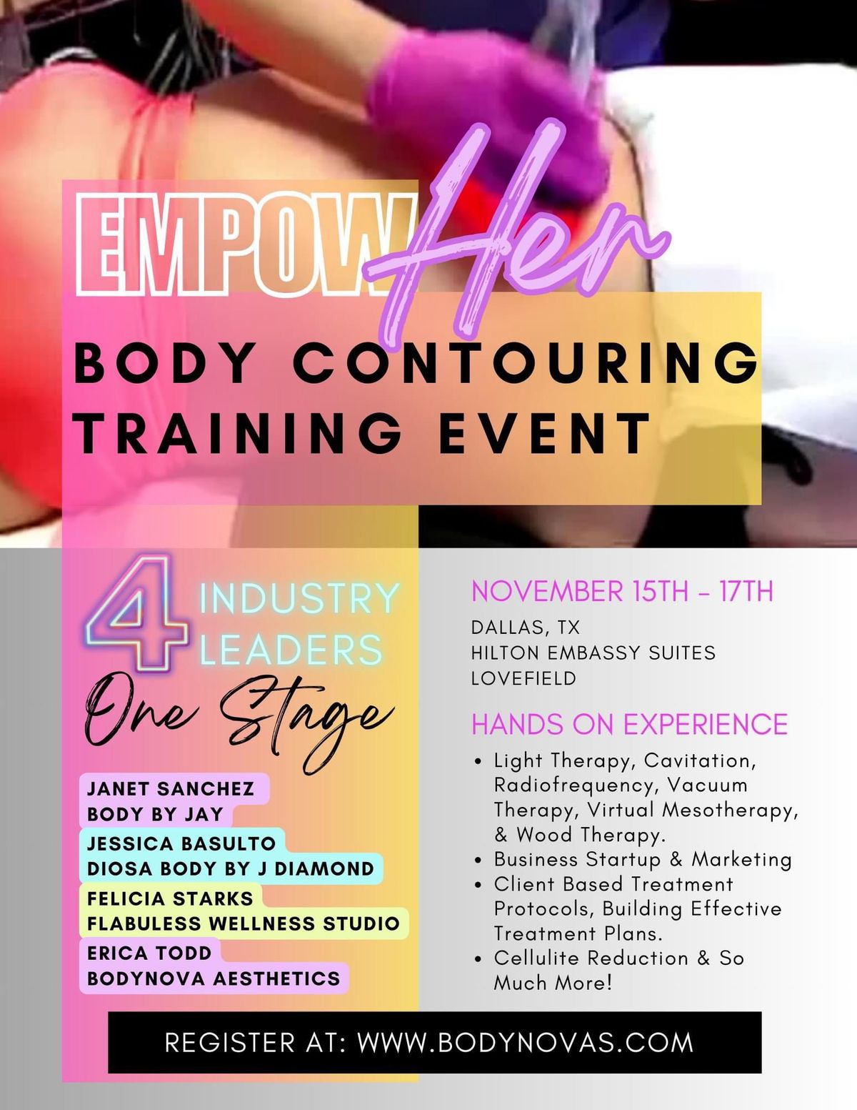 EmpowHER 3 Day Body Contouring Training