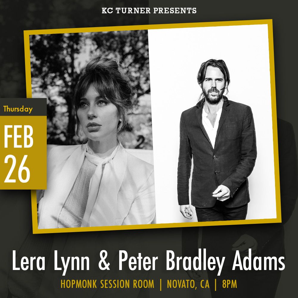 Lera Lynn and Peter Bradley Adams at Hopmonk Tavern - Novato