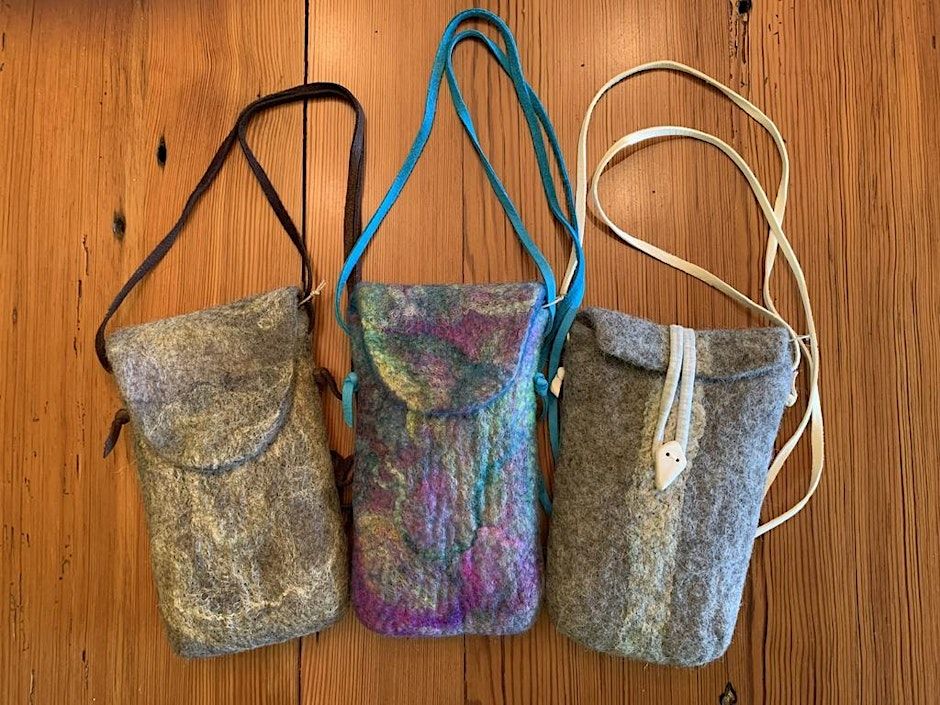 The Art of Fiber- Crossbody Pouch