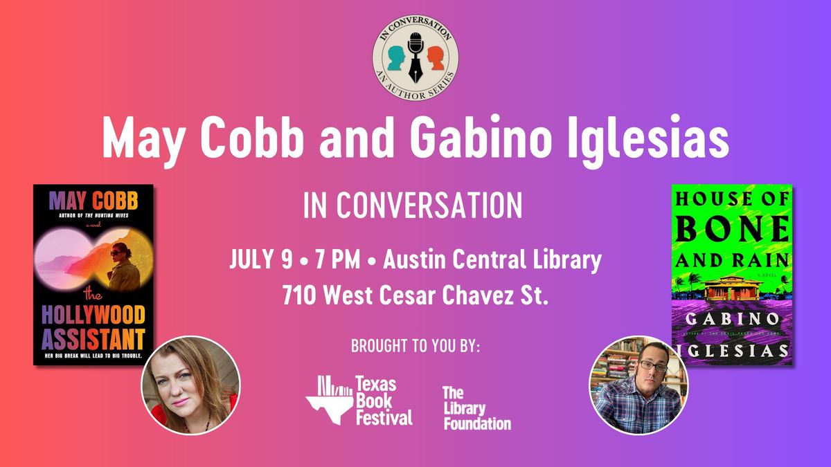 In Conversation: May Cobb and Gabino Iglesias