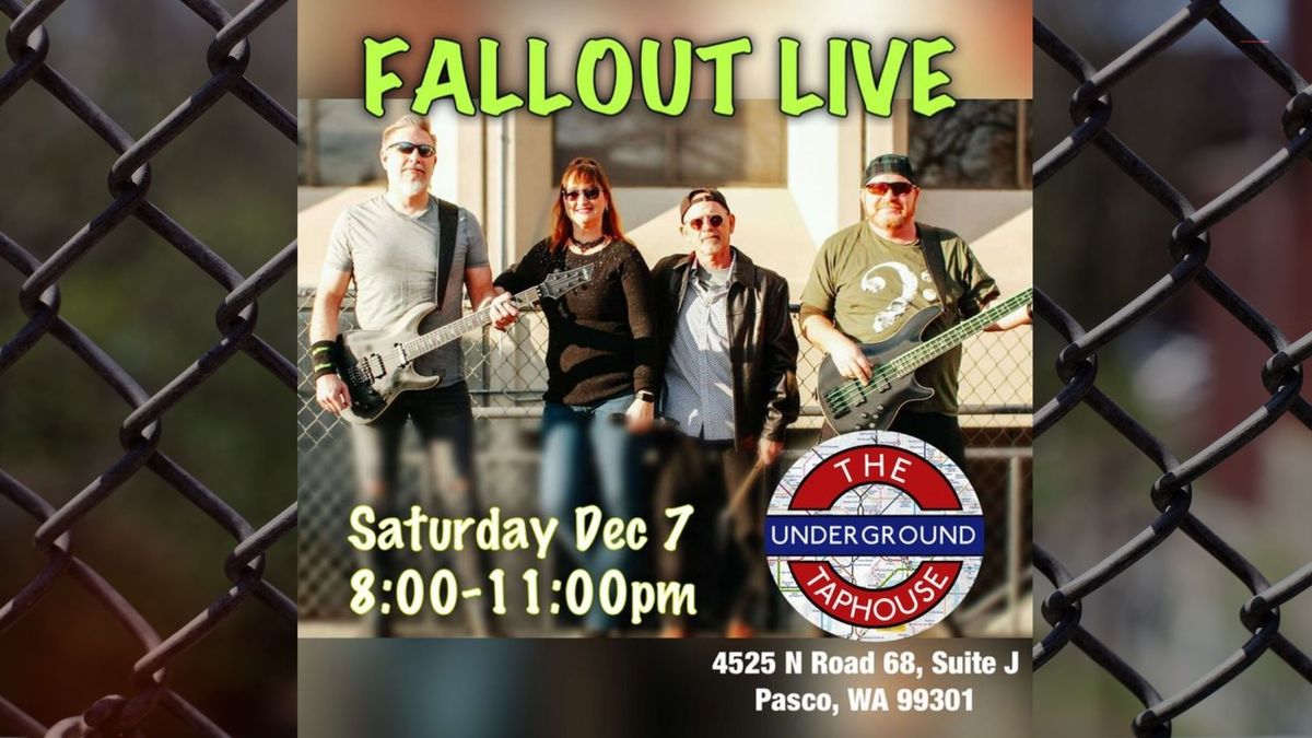 Fallout Live @ The Underground Taphouse