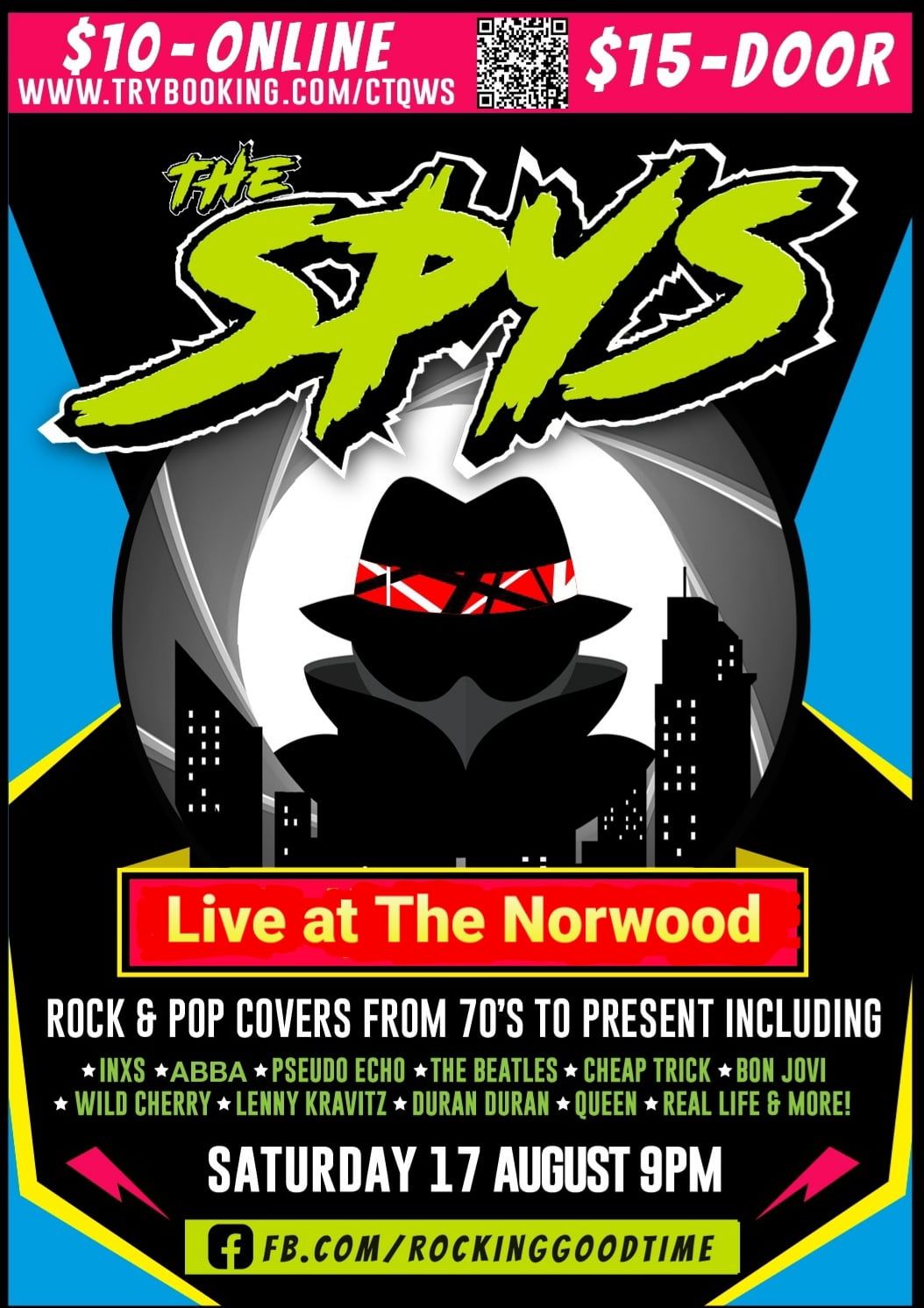 The Spys Live @ Norwood Hotel