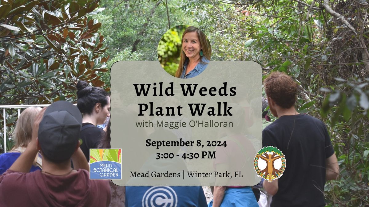 Wild Weeds Plant Walk at Mead Garden with Maggie O\u2019Halloran