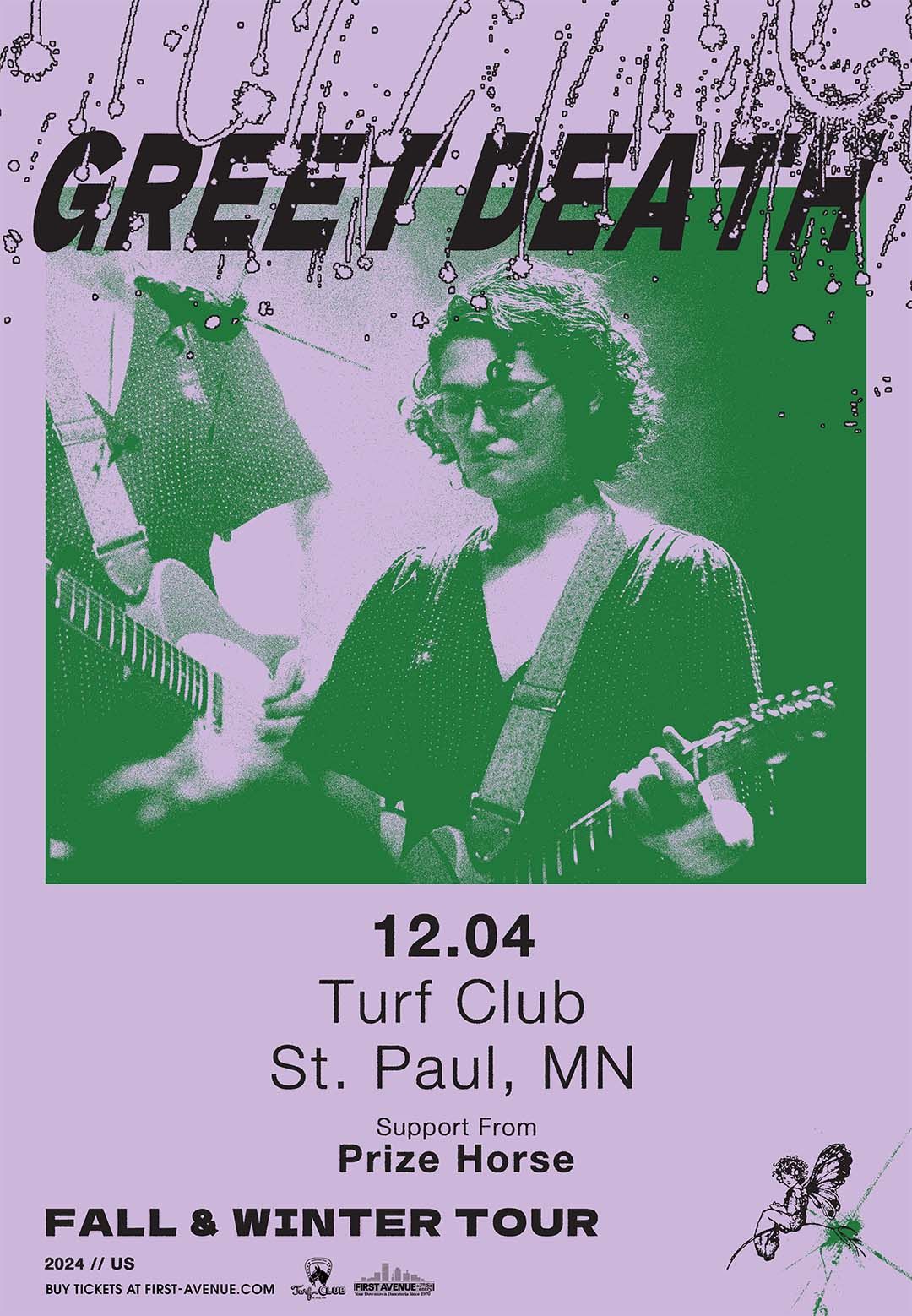 Greet Death at Turf Club