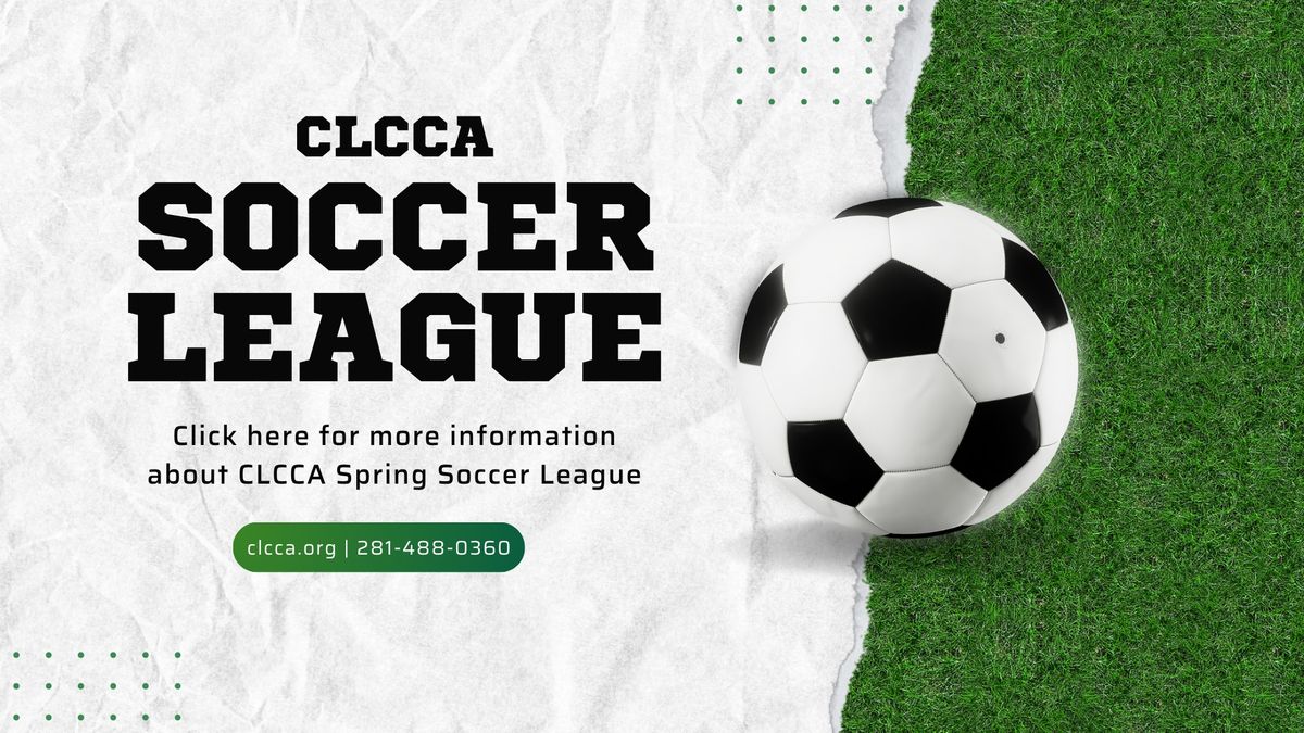 CLCCA Spring Soccer League