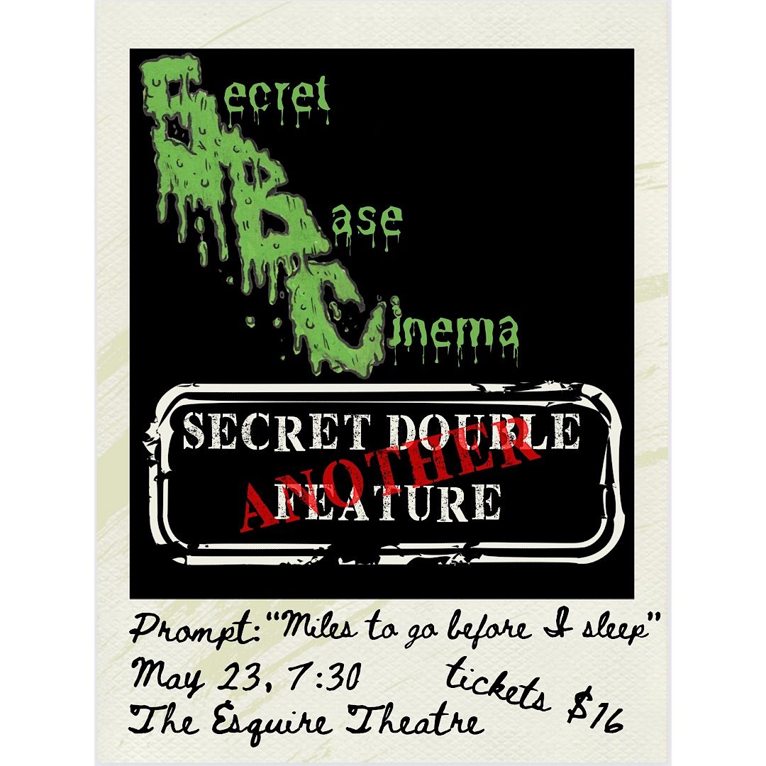 Secret Base Cinema's Mystery Double Feature