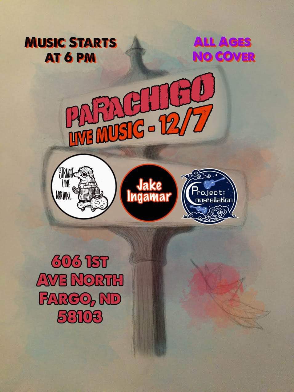 P:C plays Parachigo with Straight Line Arrival and Jake Ingamar!