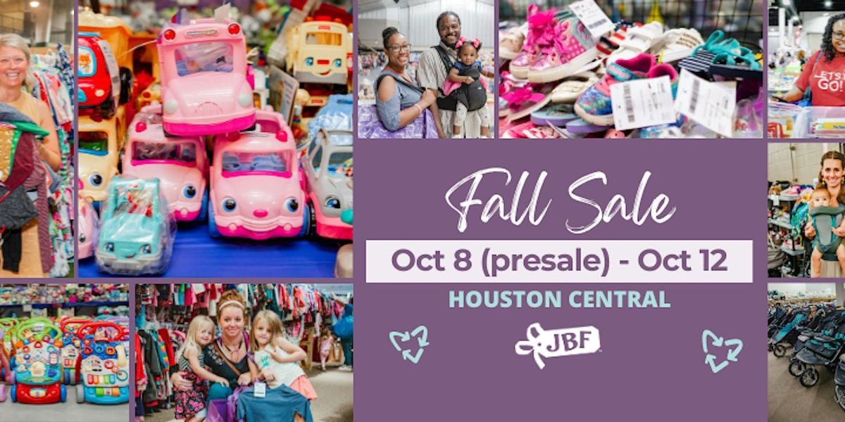 JBF Houston Central FALL 2024 Kids Consignment Sale