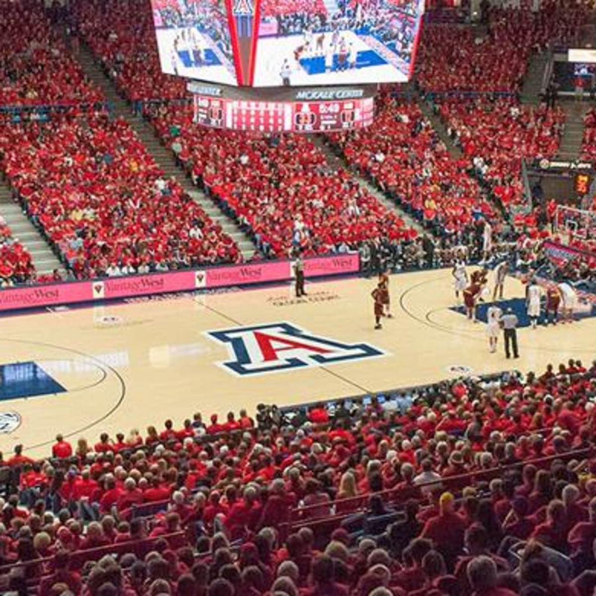 Houston Cougars at Arizona Wildcats Mens Basketball at McKale Center