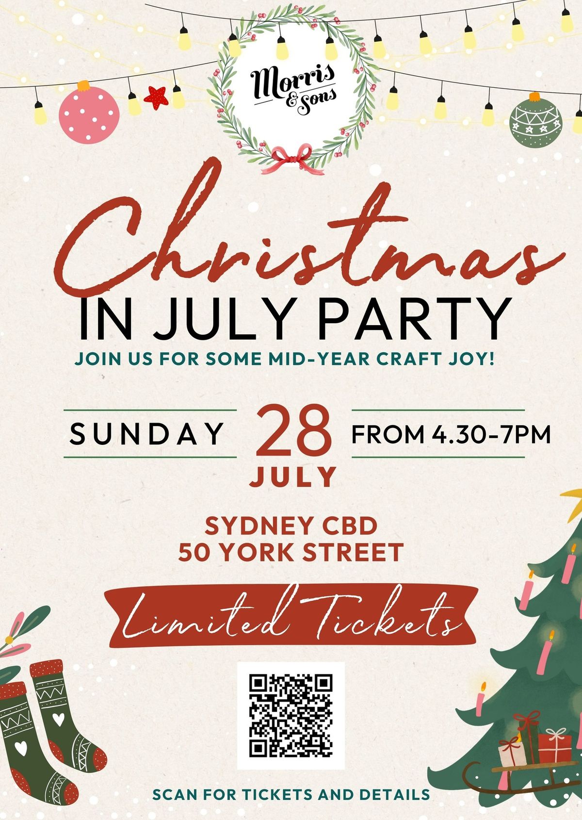 Christmas in July Party - Sydney Store