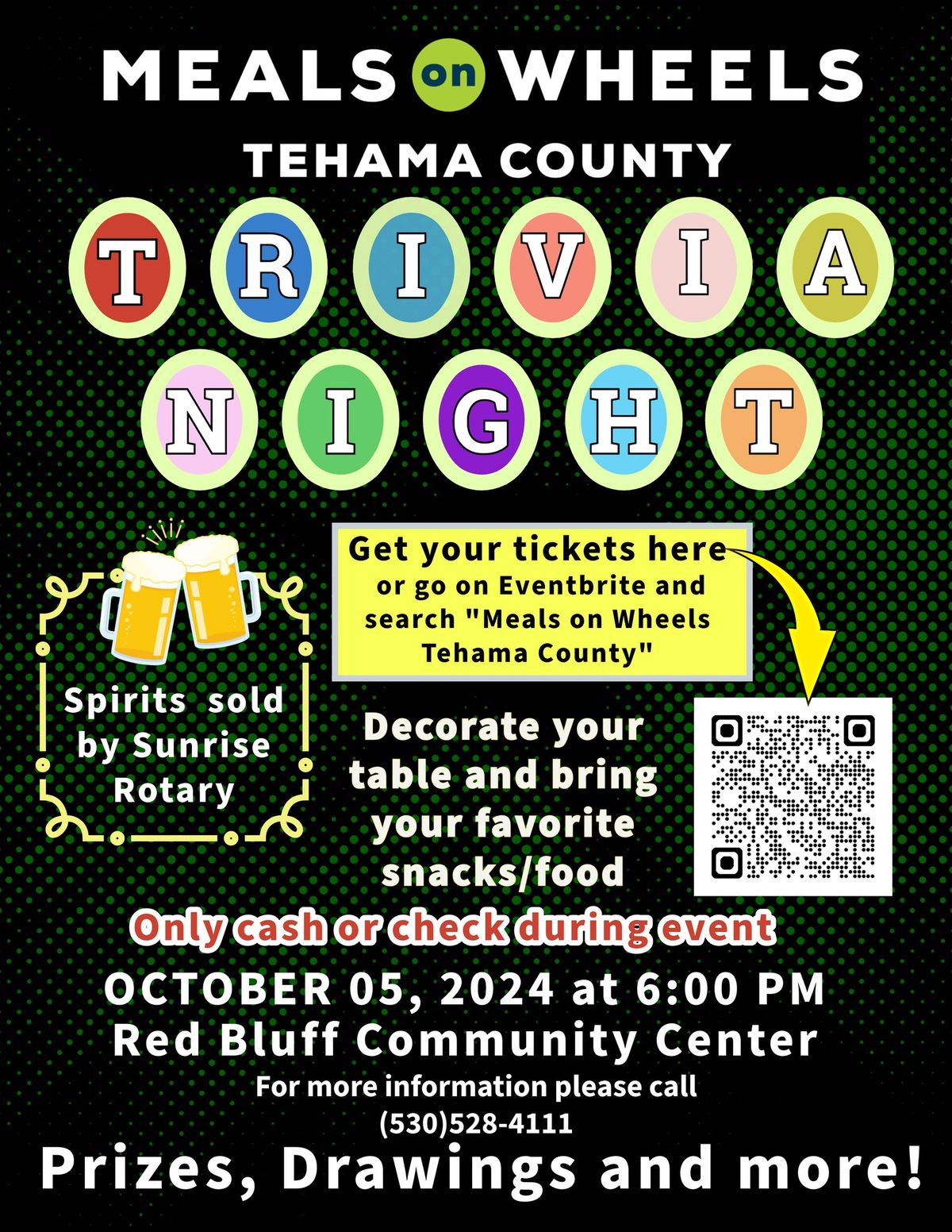 Trivia Night (Meals on Wheels Tehama)