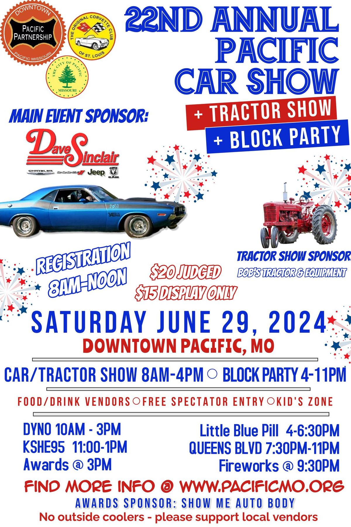 22nd Annual Pacific Car Show