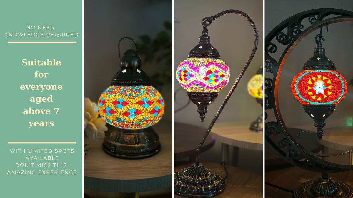 Create Your Very Own Mosaic Lamp: Workshop in Houston