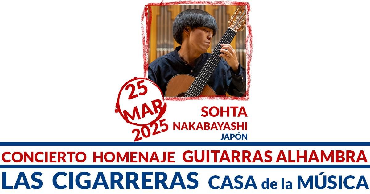 Recital Guitarras Alhambra: Sohta Nakabayashi