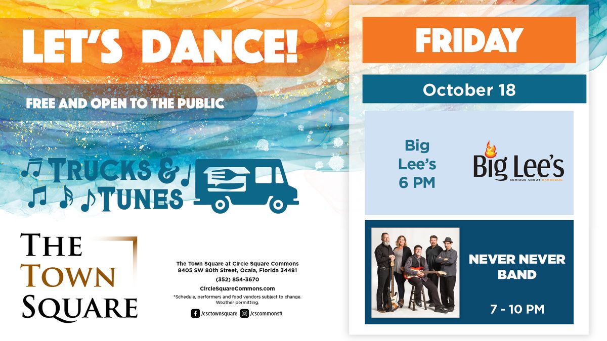 Trucks & Tunes with Big Lee's & Never Never Band