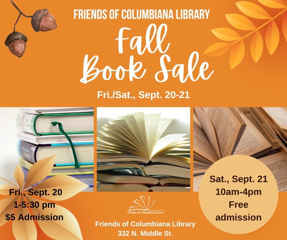 Friends of the Library Fall Book Sale