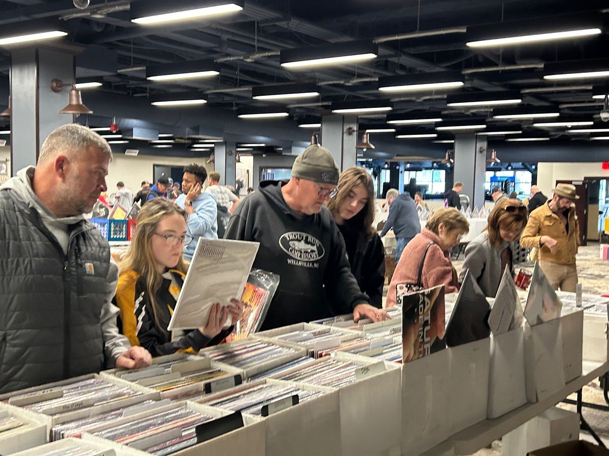 VINYL RECORD HEAVEN! The Batavia Record Riot! 15,000 LPs in one room!