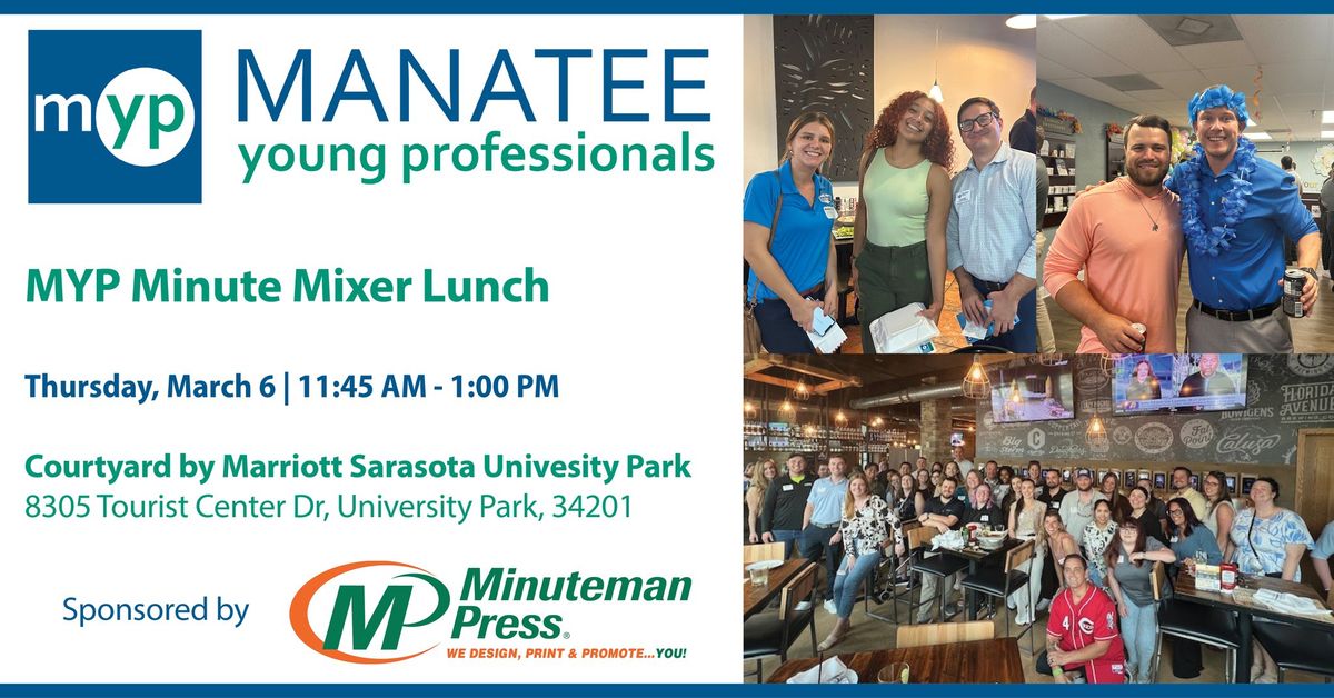 MYP Minute Mixer Lunch