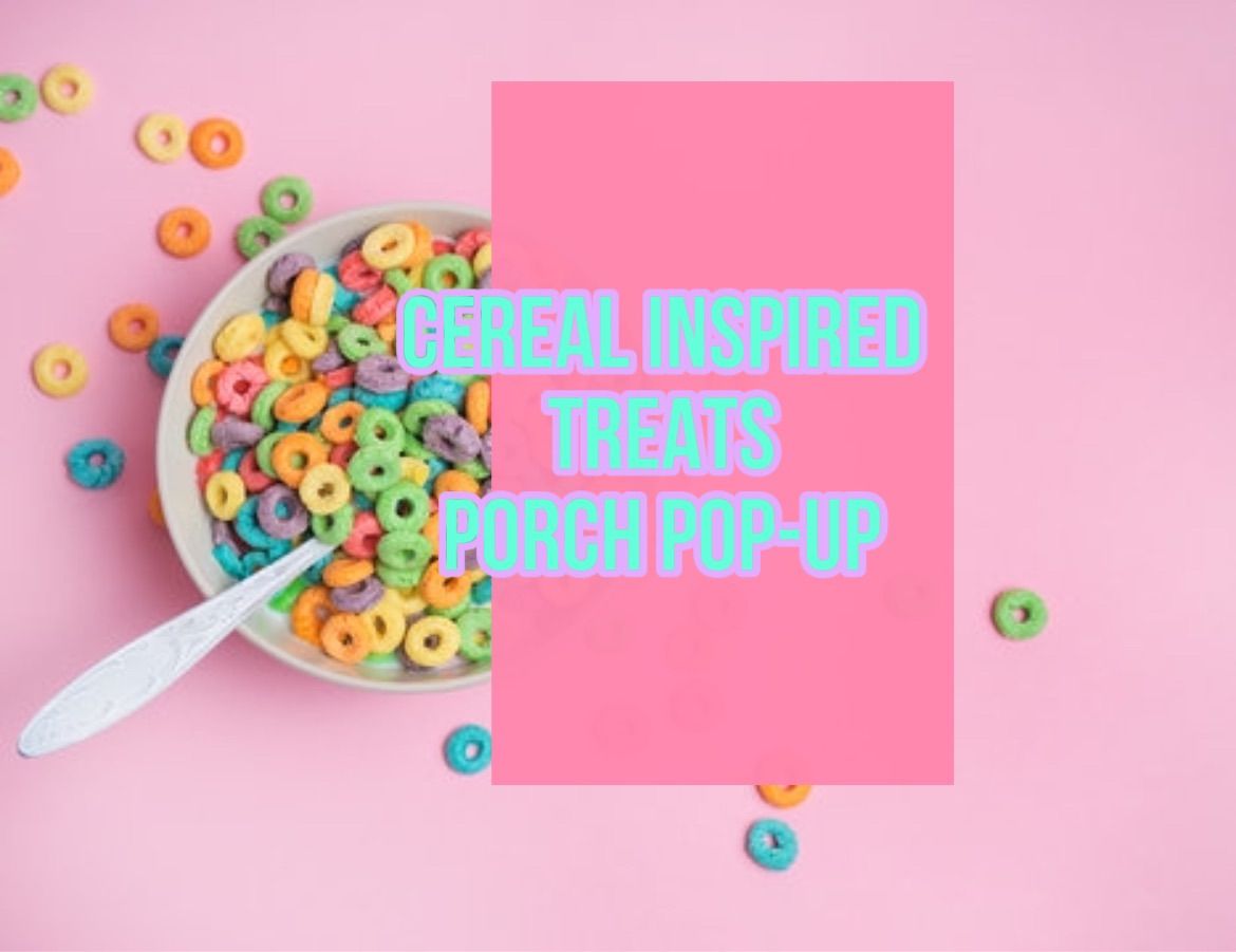 Cereal Inspired Treat Pop - Up