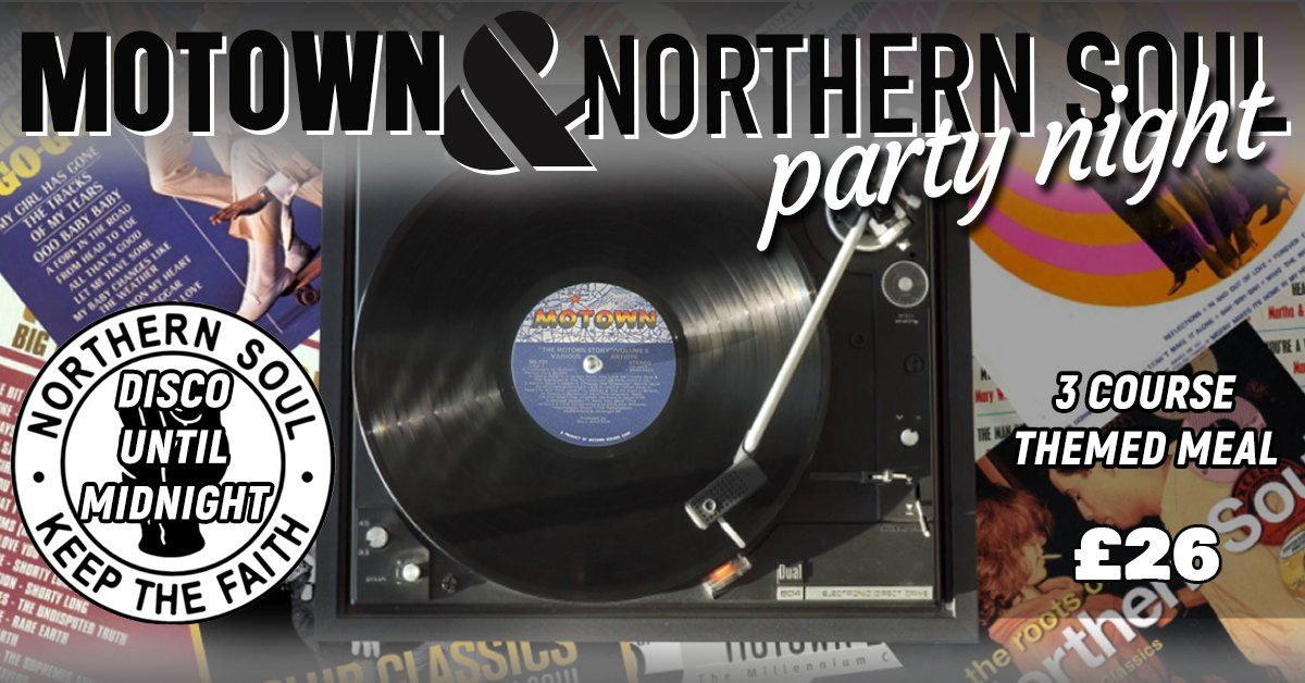 Nothern Soul and Motown Party Night