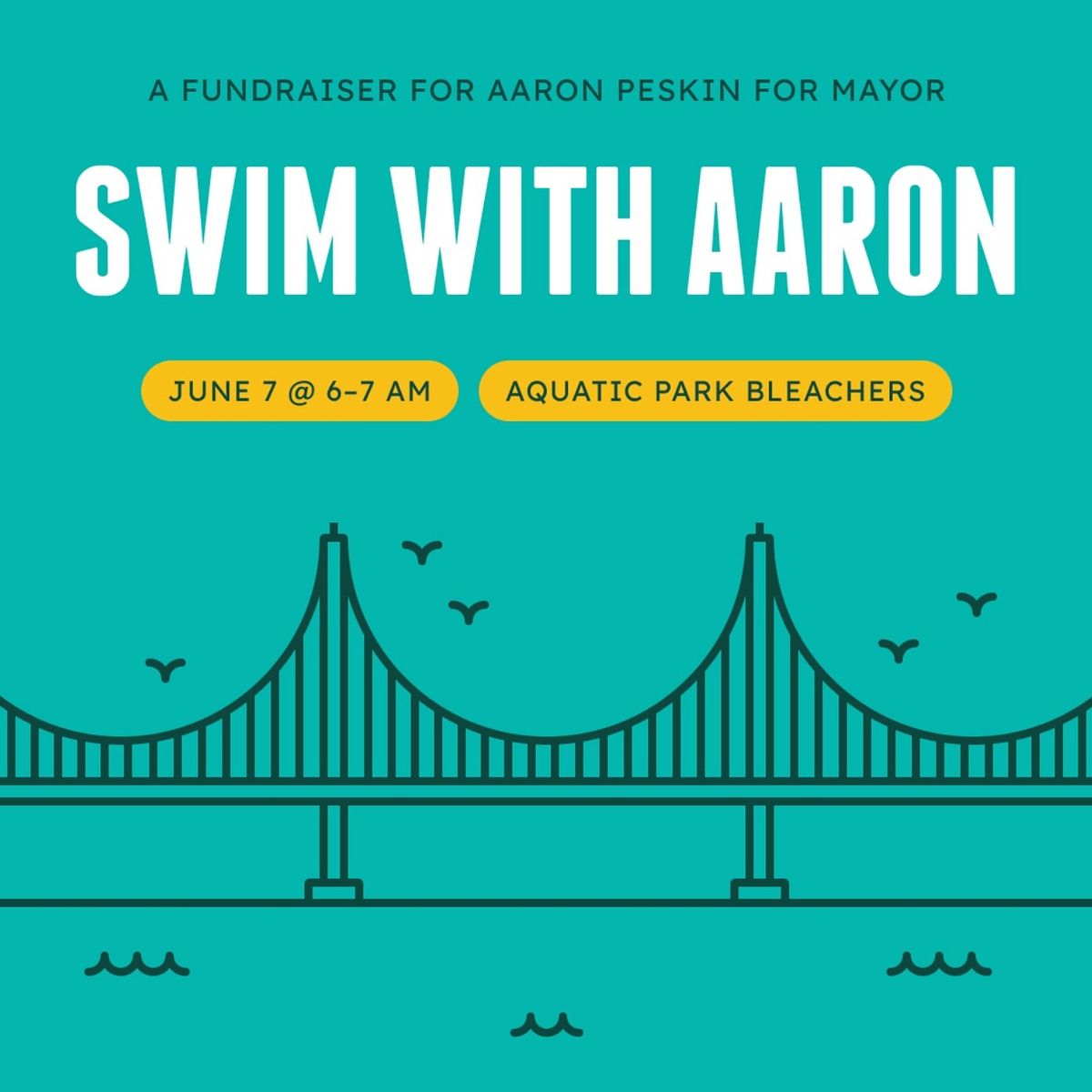 Meet n Greet with Aaron and Swim in the Bay