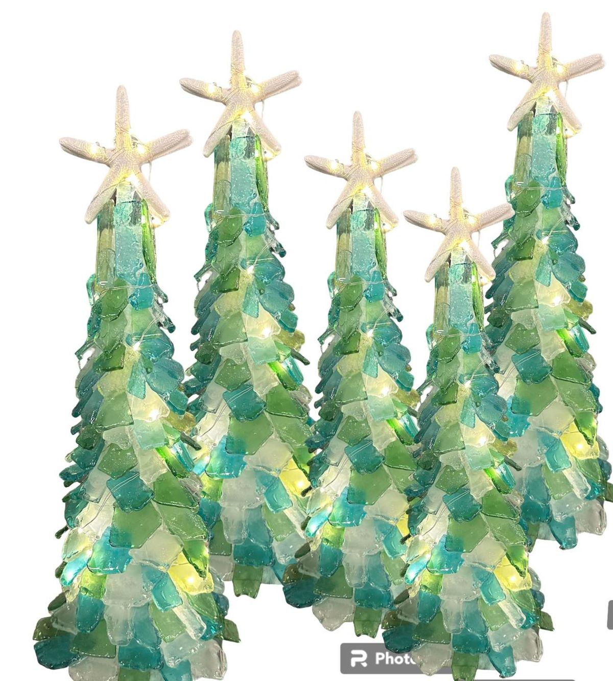 Large Sea Glass Christmas Tree Workshop