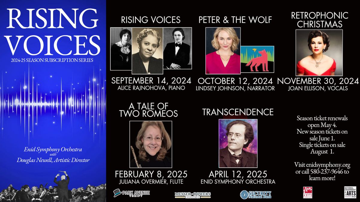 Enid Symphony presents Rising Voices (Season Premiere!)