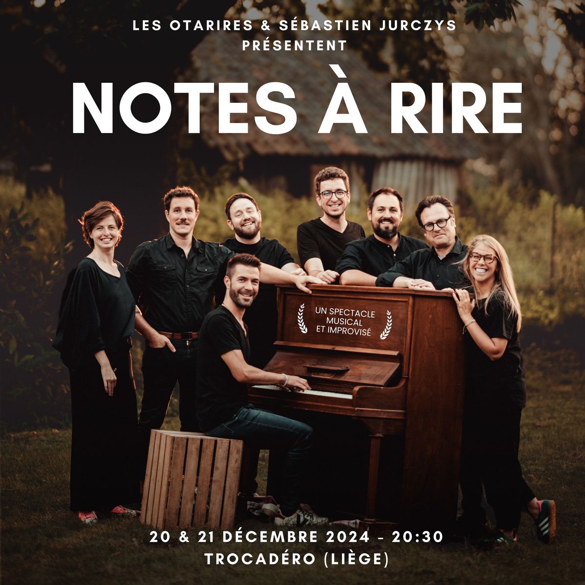 Spectacle d'impro: les Notes \u00e0 Rire