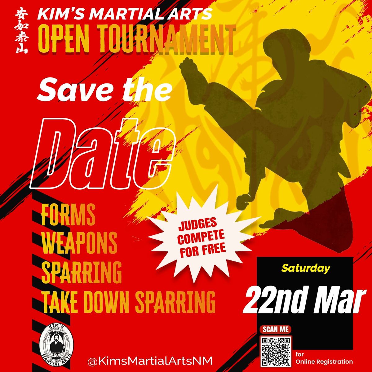 Kim\u2019s Martial Arts Open Tournament 