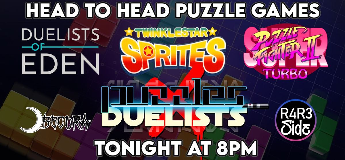 Puzzles x Duelists \/\/ FREE \/\/ Head to Head Puzzle Game Tournament