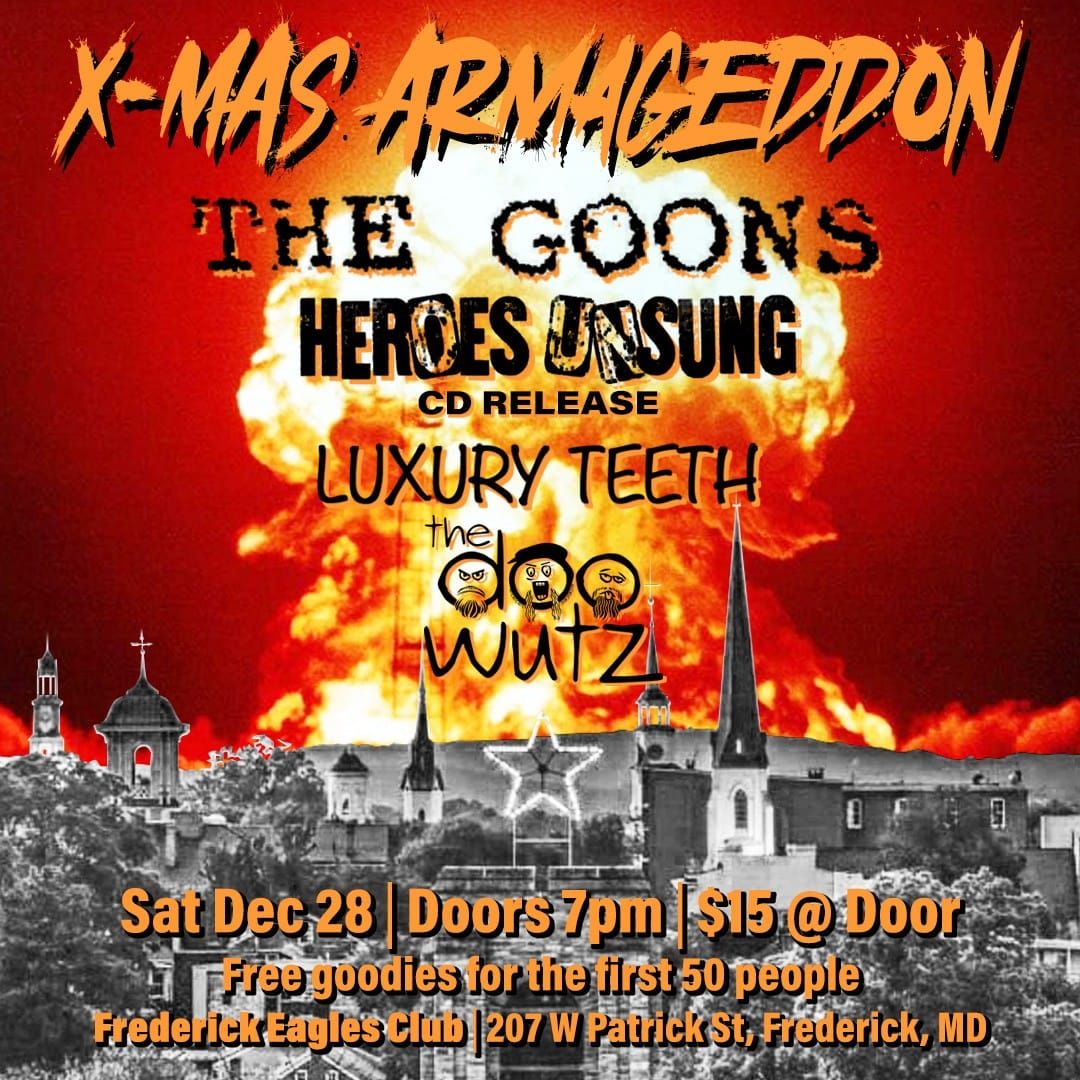 X-Mas Armageddon: Heroes Unsung CD Release Party