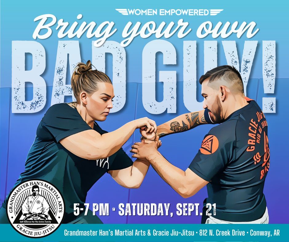 Bring Your Own Bad Guy (BYOBG) Self-Defense Seminar