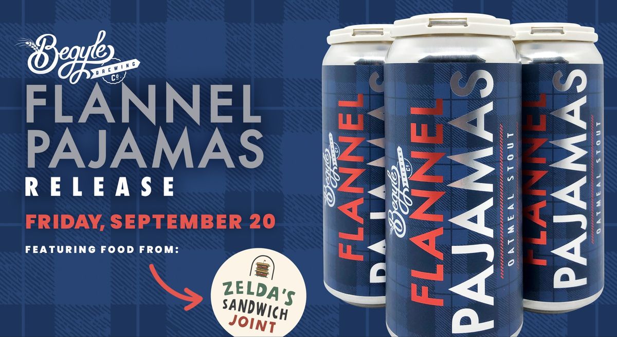 Flannel Pajamas Release + Zelda's Sandwich Joint Pop-Up!