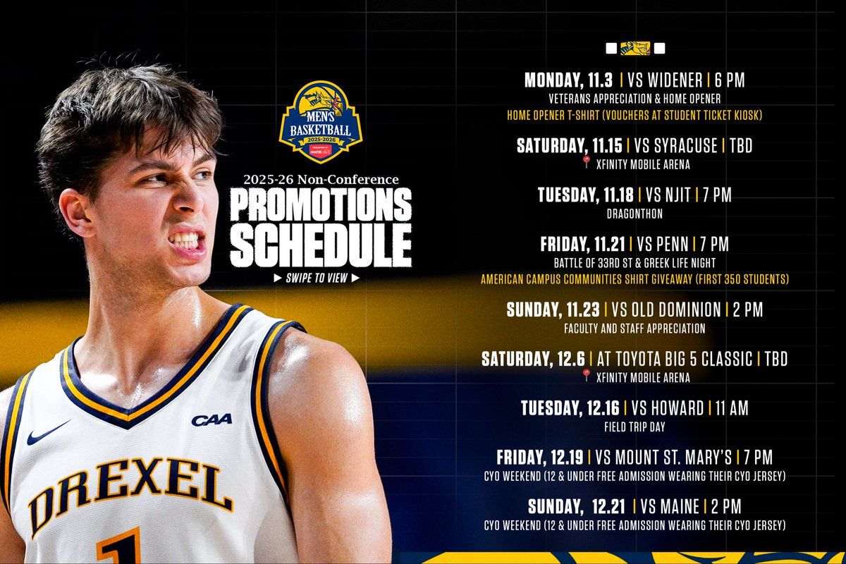 Drexel Dragons vs. Maine Black Bears