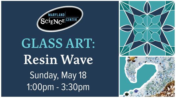 Glass Art: Resin Wave